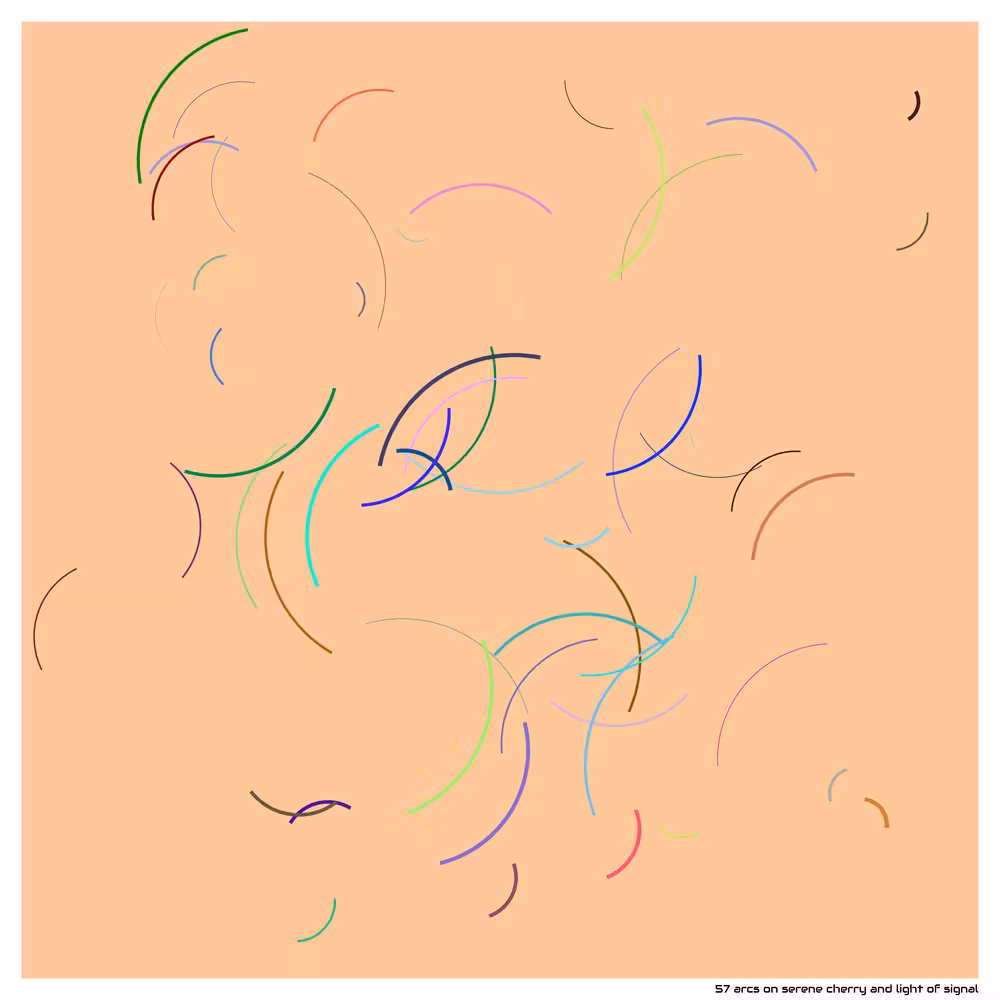 57 arcs on serene cherry and light of signal