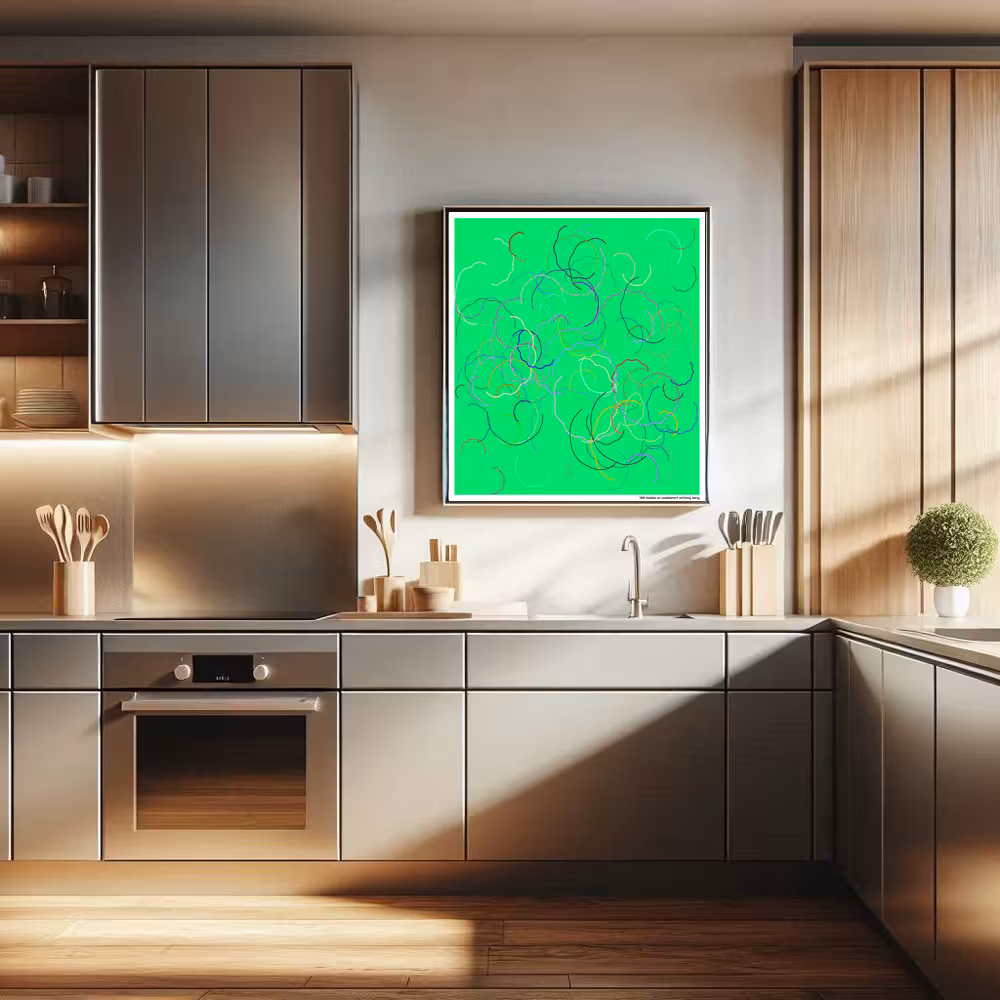 130 blades on opalescent echoing song in room setting