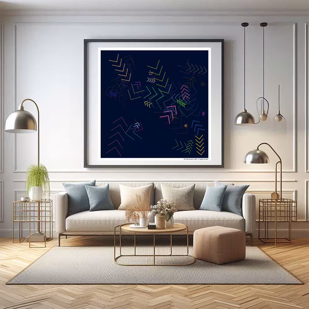 51 chevrons on wish in mystic brown in room setting