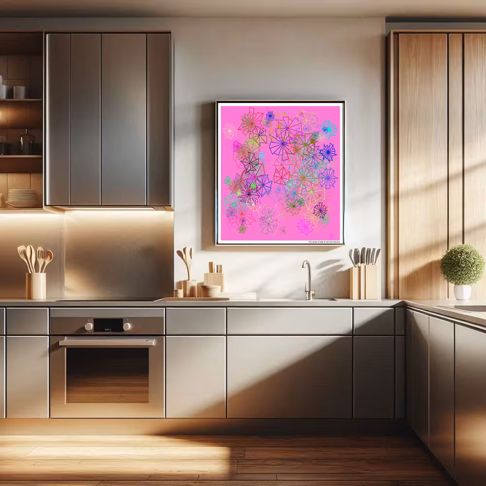 119 crystals on bliss of pale linen and plum in room setting