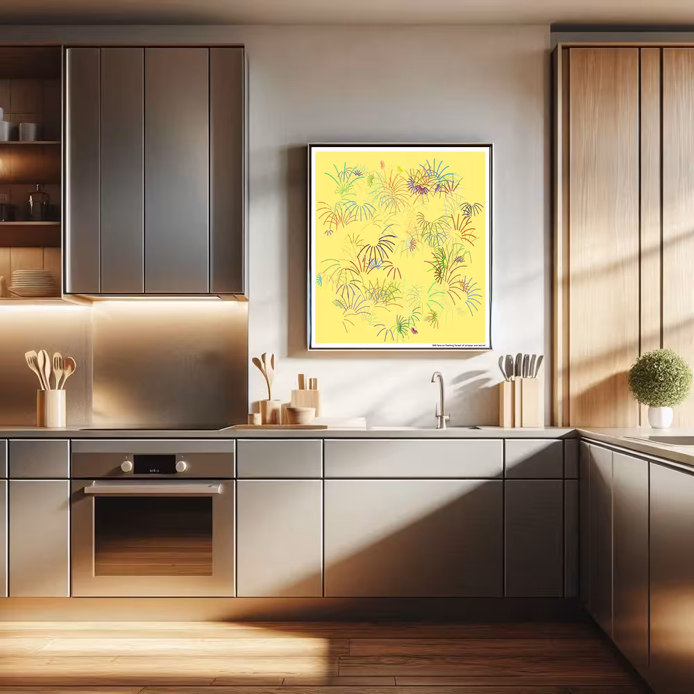 130 fans on fleeting forest of whisper and secret in room setting