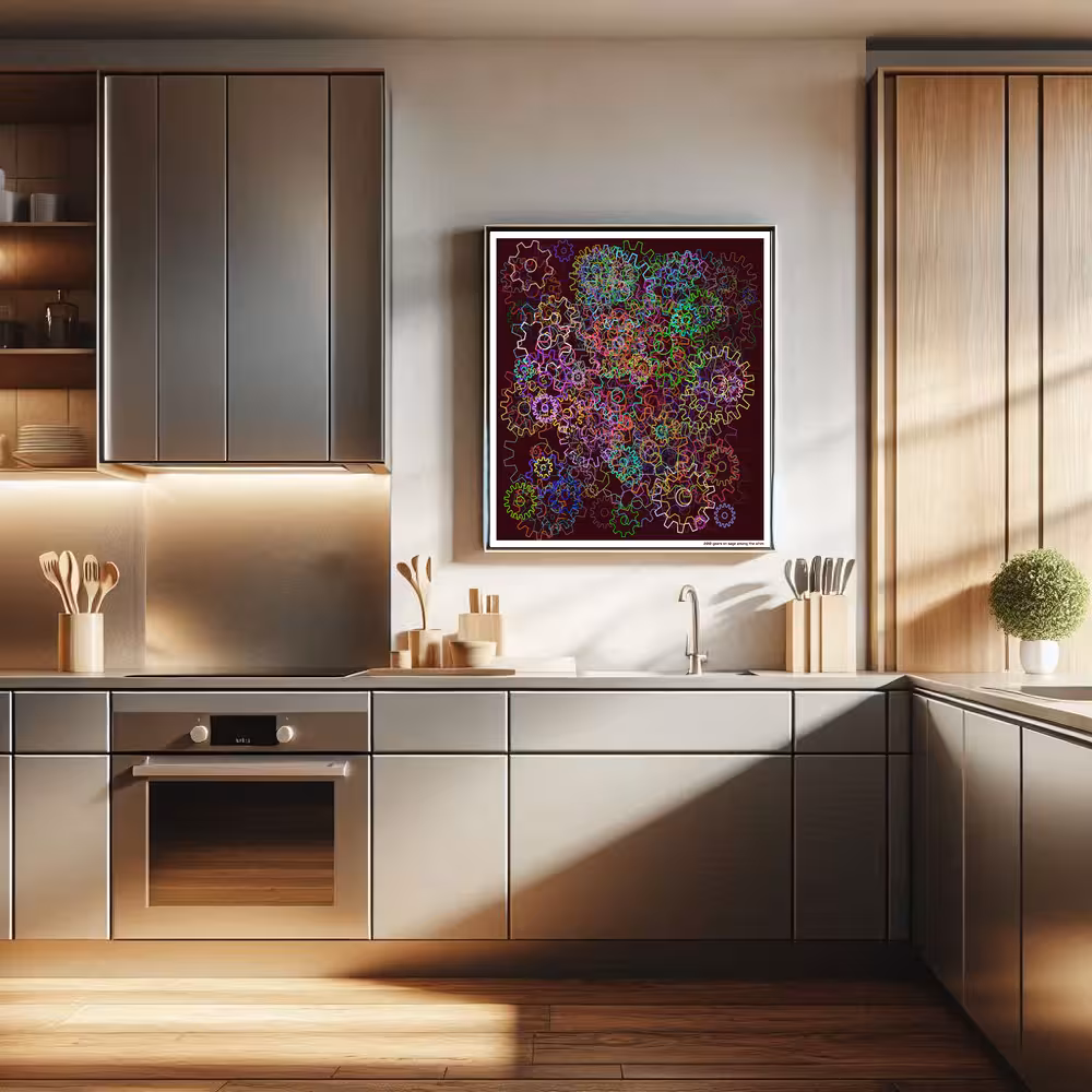 200 gears on sage among the whim in room setting