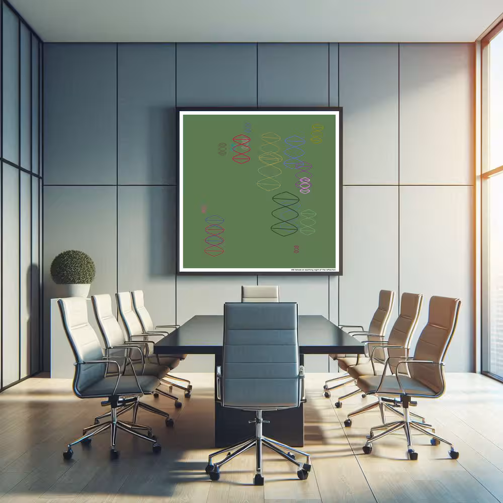 20 helixes on soothing night of the reflection in room setting