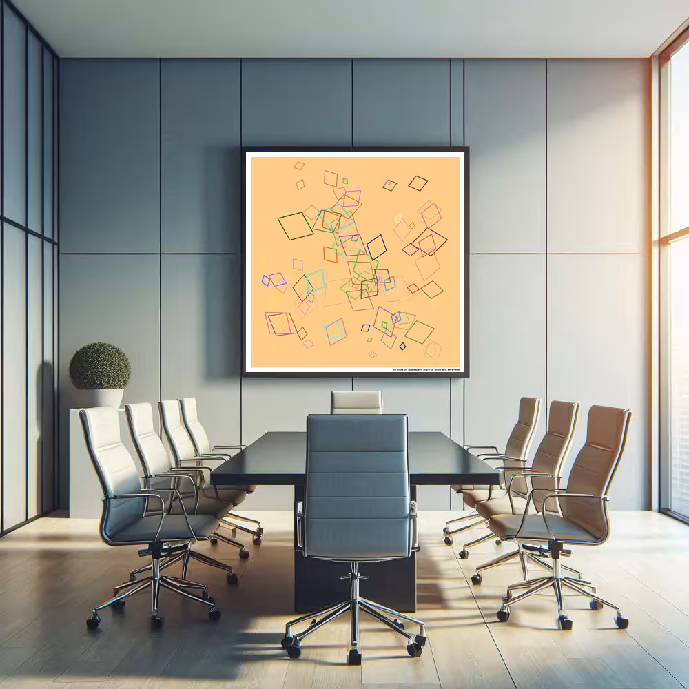 99 kites on opalescent night of whim and serenade in room setting