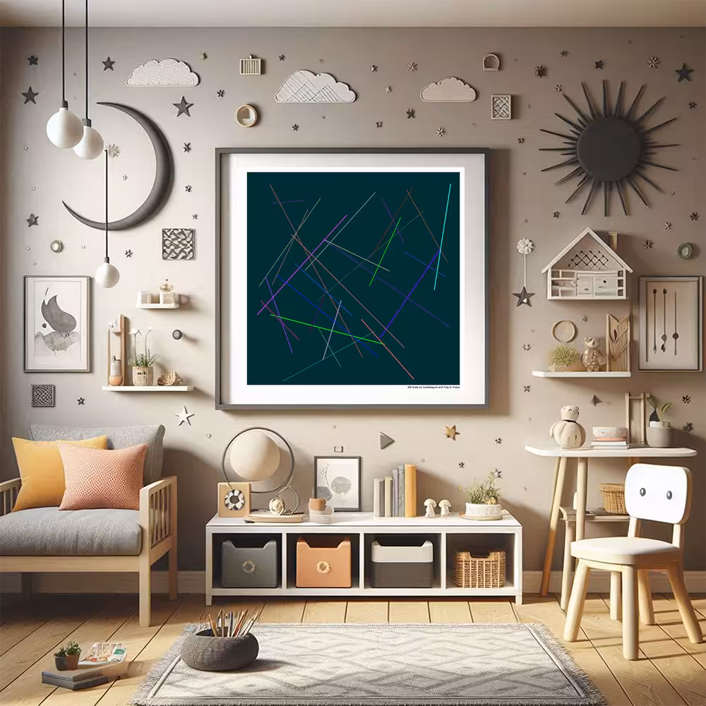 28 lines on bubblegum and fog in trace in room setting