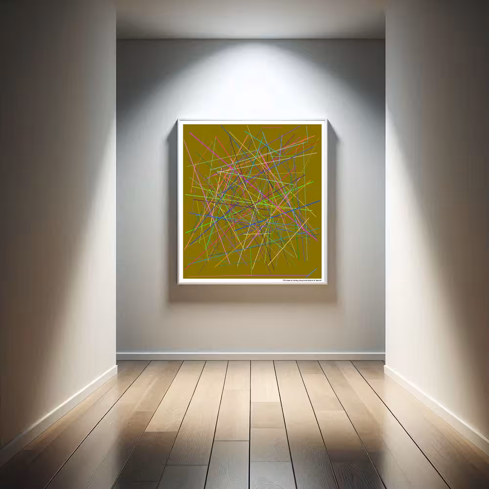 175 lines on lonely cloud and shore of secret in room setting