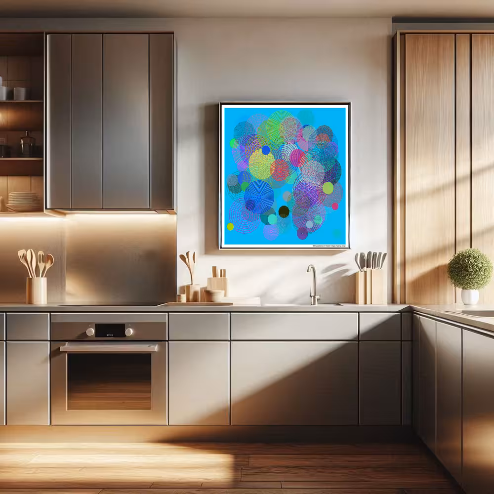 93 mazedisks on faded indigo chasing reign in room setting