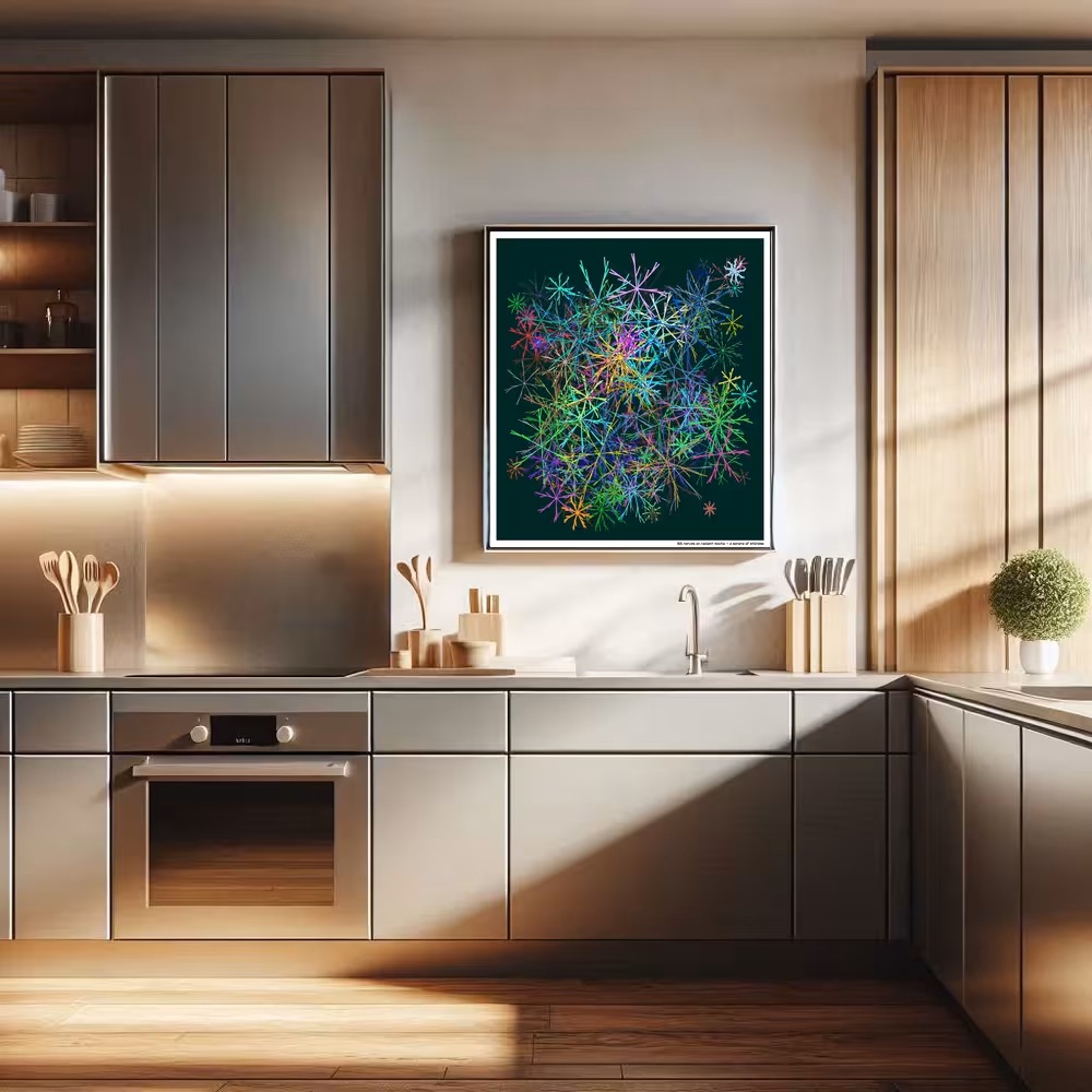 165 nerves on radiant mocha — a sonata of stillness in room setting