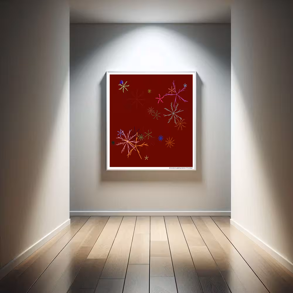 25 nerves on gleaming maroon of the delight in room setting