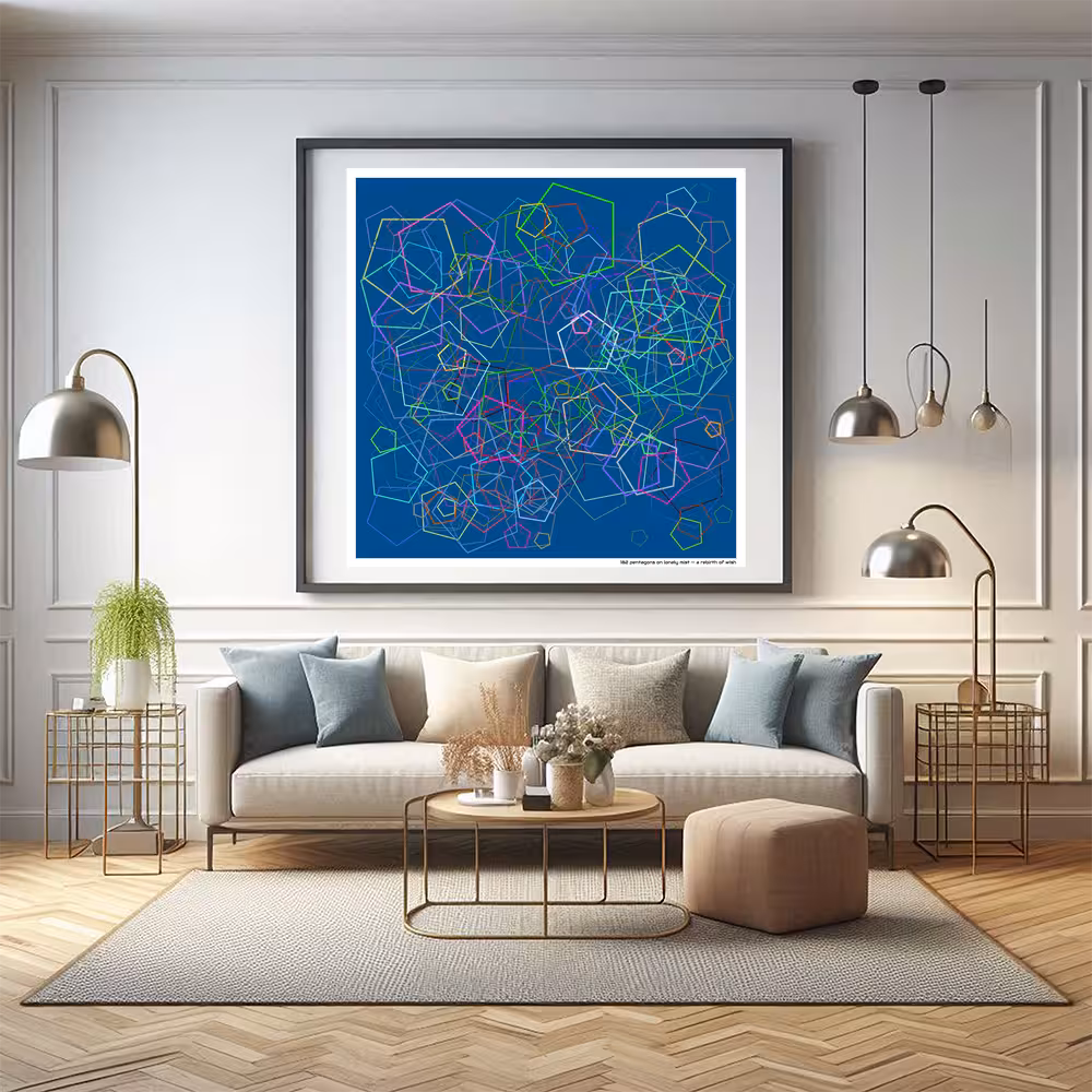 182 pentagons on lonely mist — a rebirth of wish in room setting