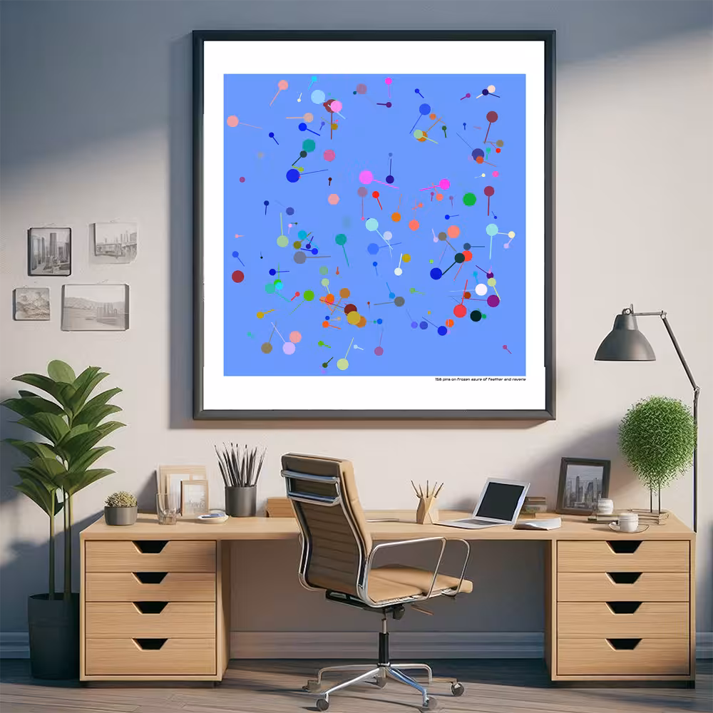 158 pins on frozen azure of feather and reverie in room setting