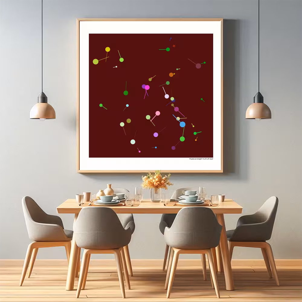 41 pins on bright truth of dust in room setting