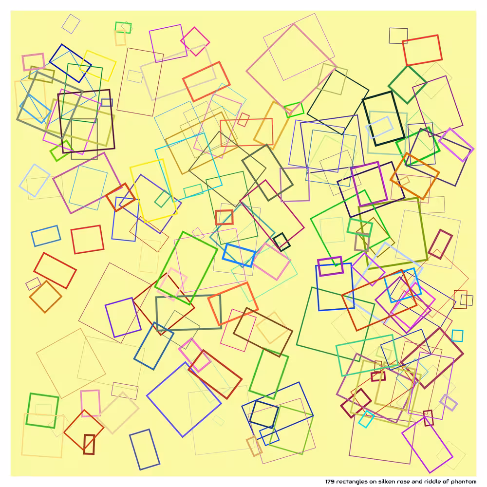 179 rectangles on silken rose and riddle of phantom