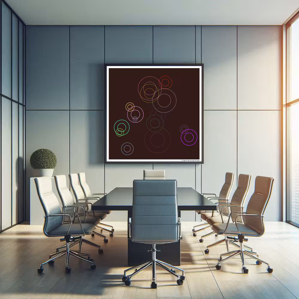 17 rings on mist during the trace in room setting