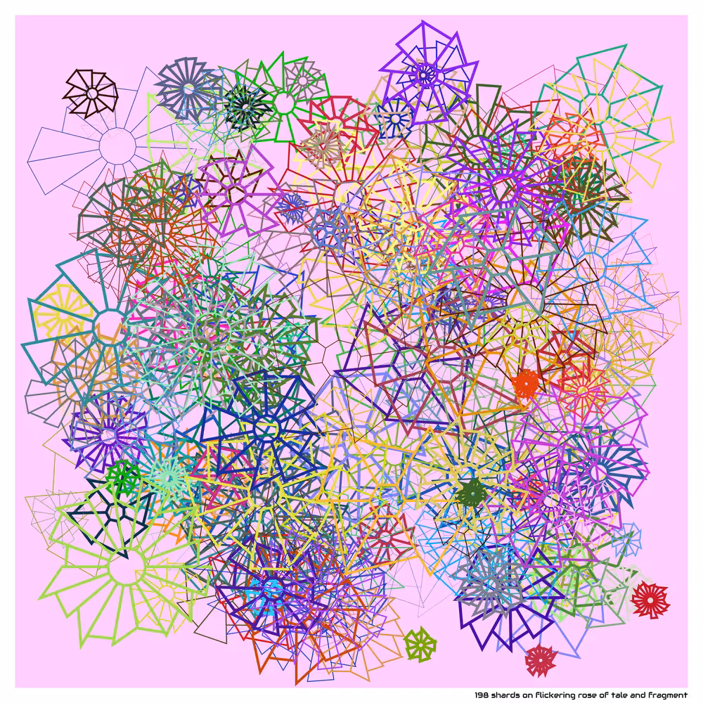 198 shards on flickering rose of tale and fragment