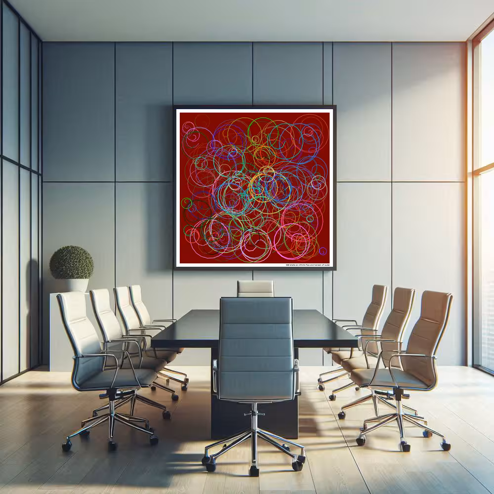 180 shells on infinite flax and horizon of pulse in room setting