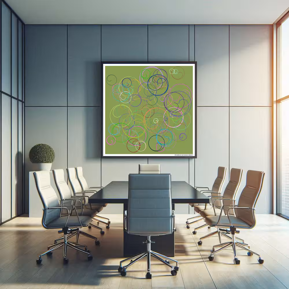 87 shells on dull maroon descent in room setting