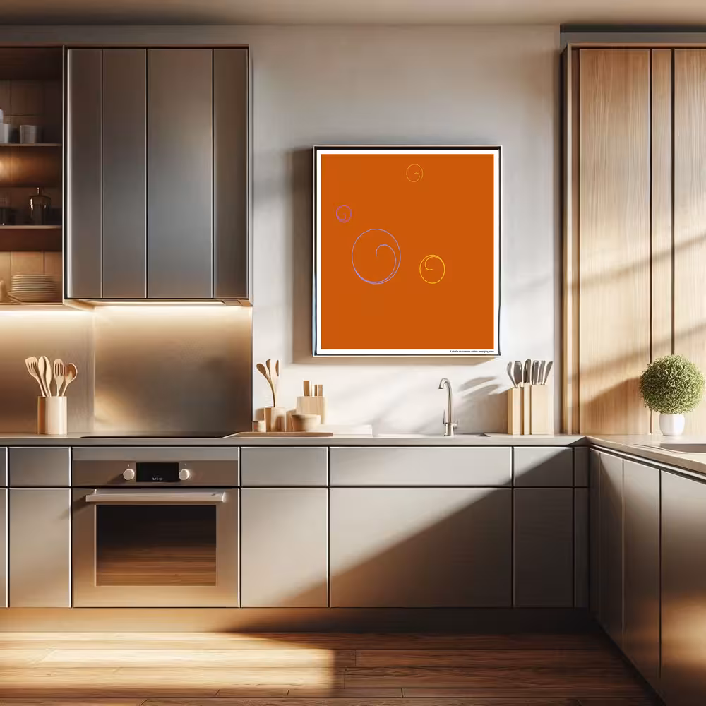 6 shells on crimson within emerging wine in room setting