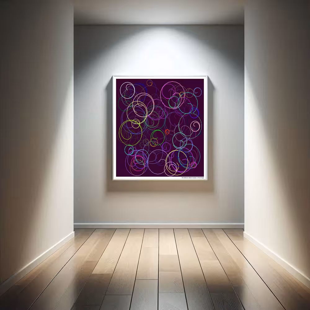 94 shells on silken horizon in the mirage in room setting