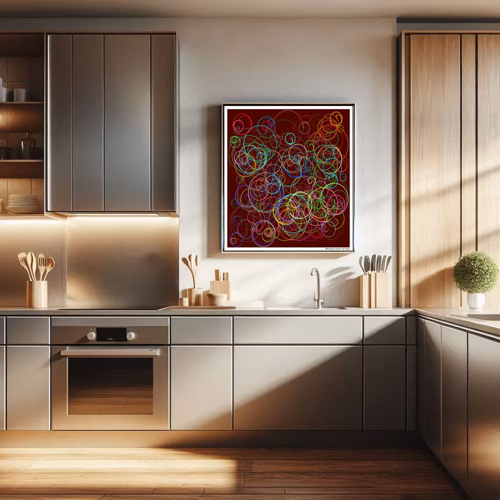 190 shells on infinite rust bloom in room setting