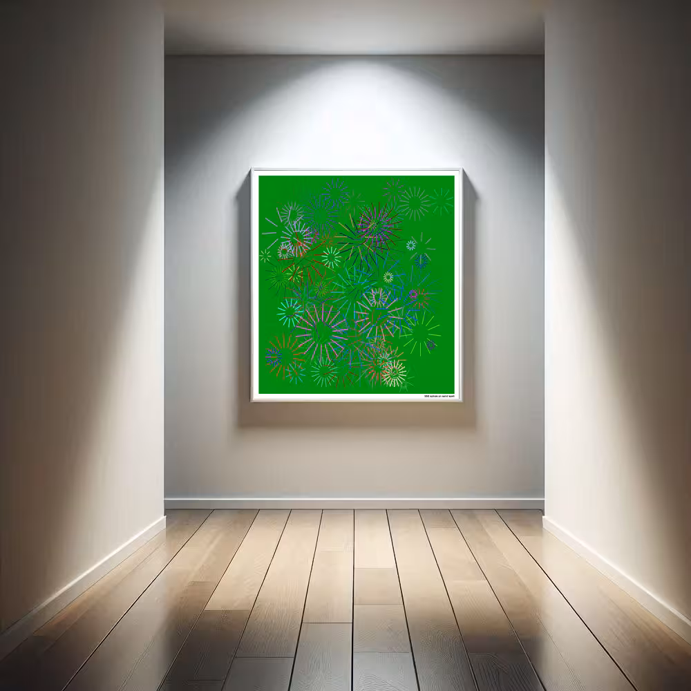 100 spikes on sand spell in room setting