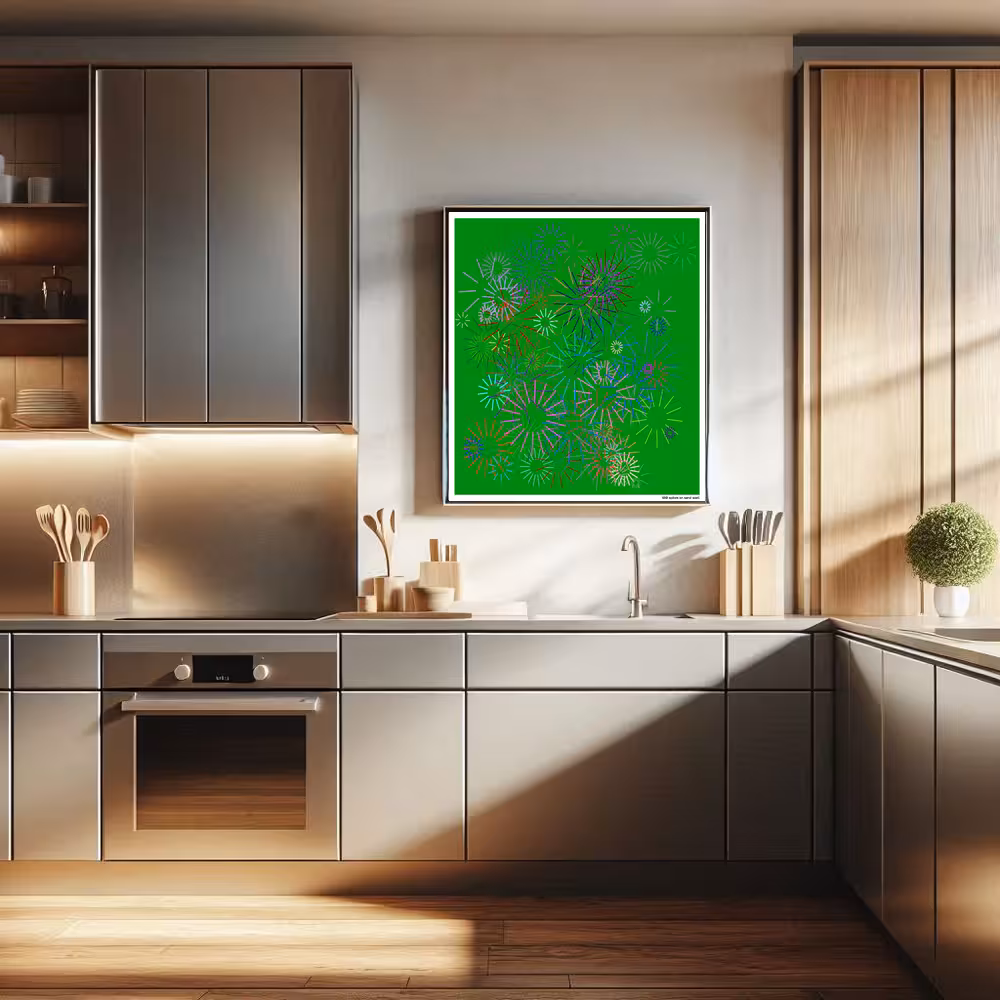 100 spikes on sand spell in room setting