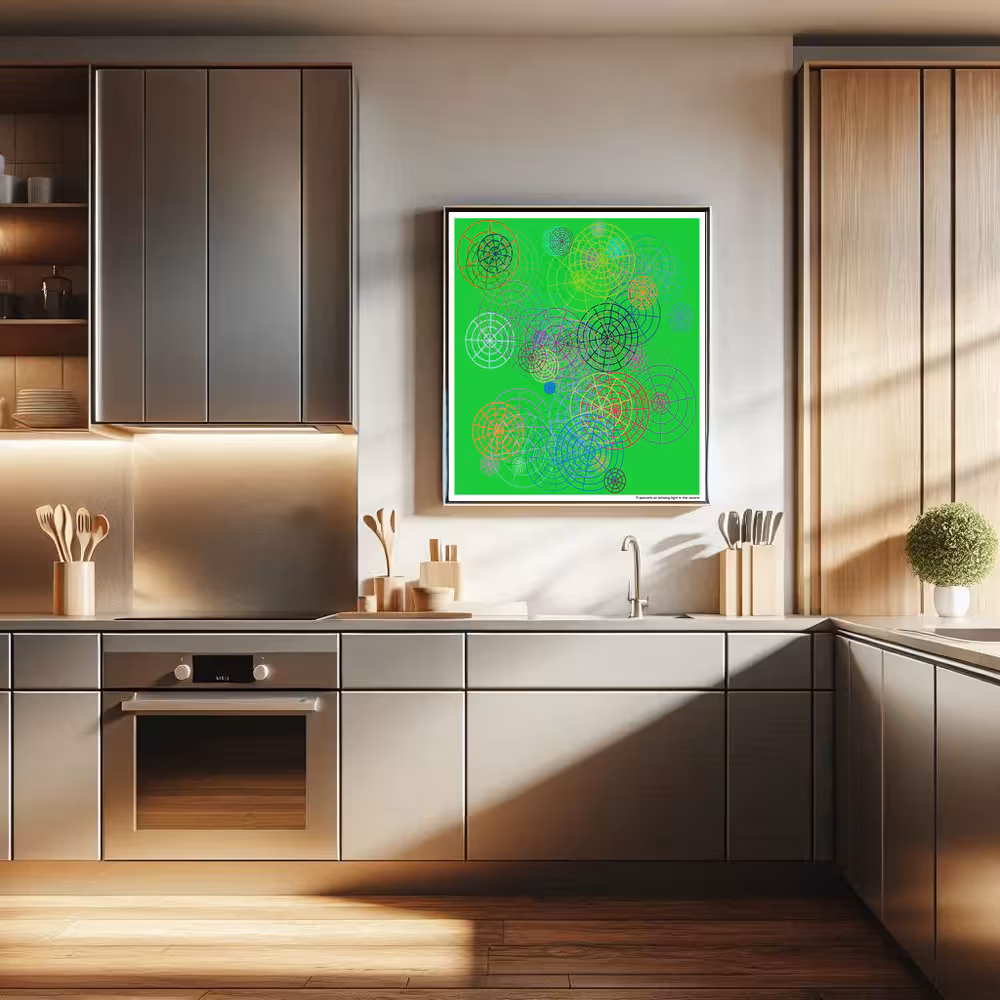 71 spinnets on echoing light in the reverie in room setting