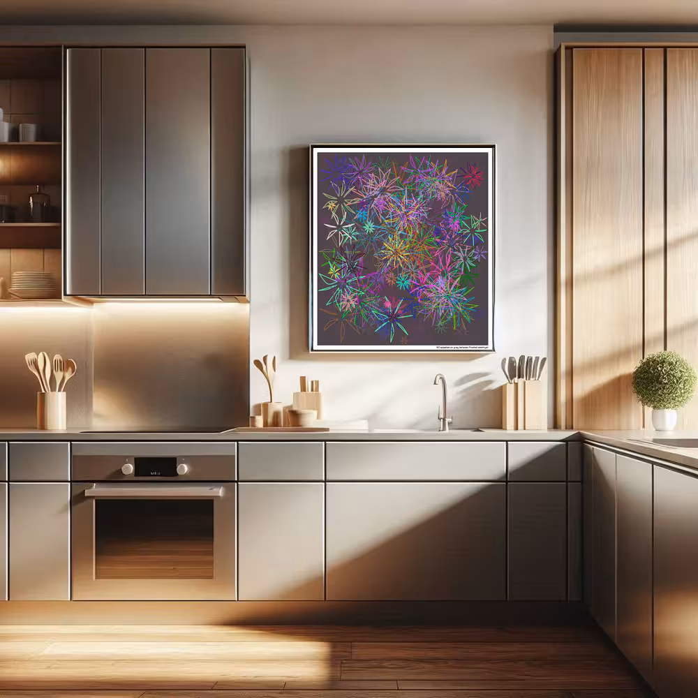 157 splashes on gray between frosted amethyst in room setting