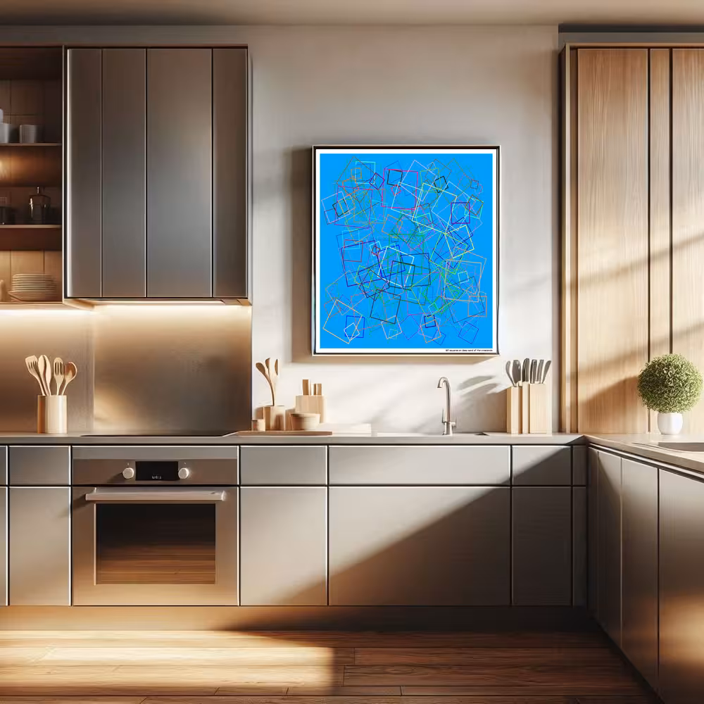 187 squares on deep sand of the crescendo in room setting