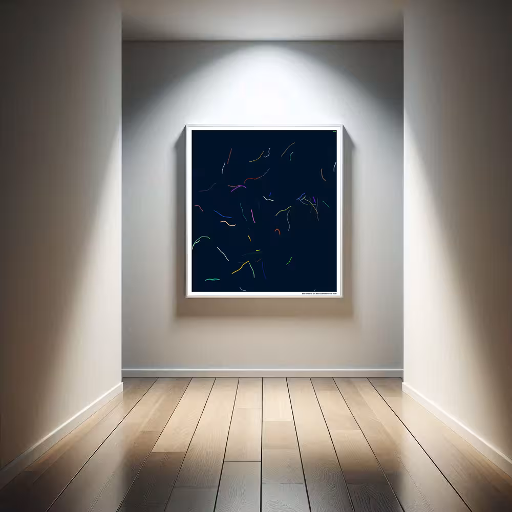 60 tendrils on waltz beneath the mist in room setting