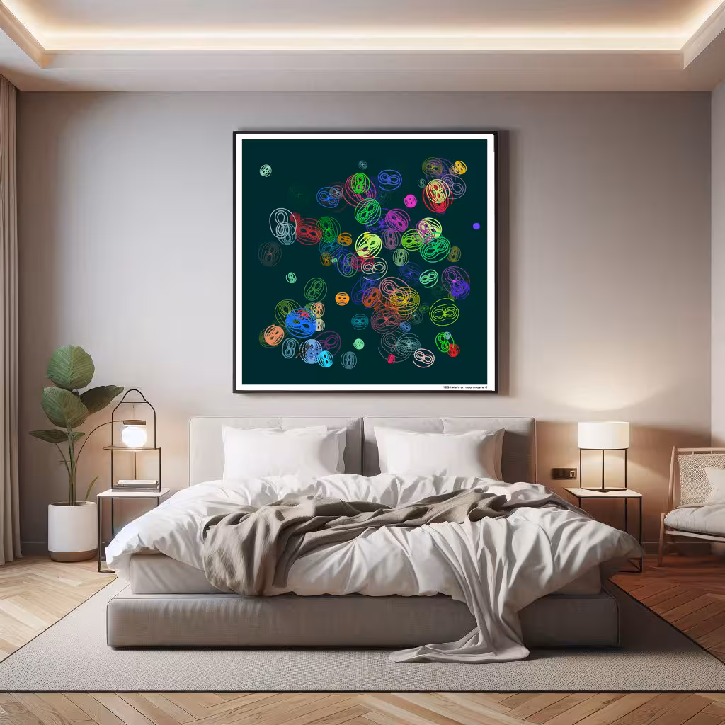 105 twists on moon mustard in room setting