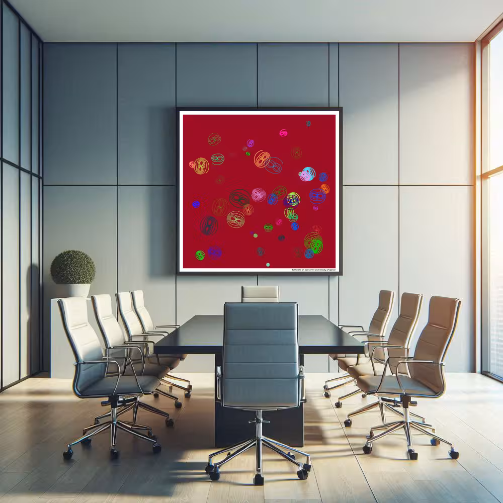 52 twists on pale white and melody of glance in room setting