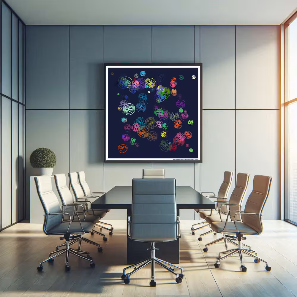 100 twists on shore dancing on dusty smoke in room setting