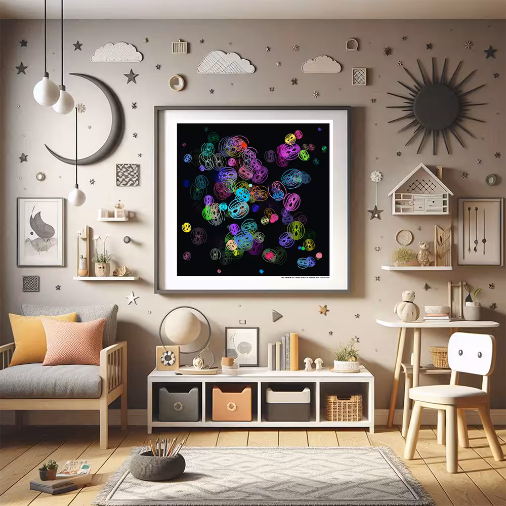 130 twists on faded black of dream and conviction in room setting