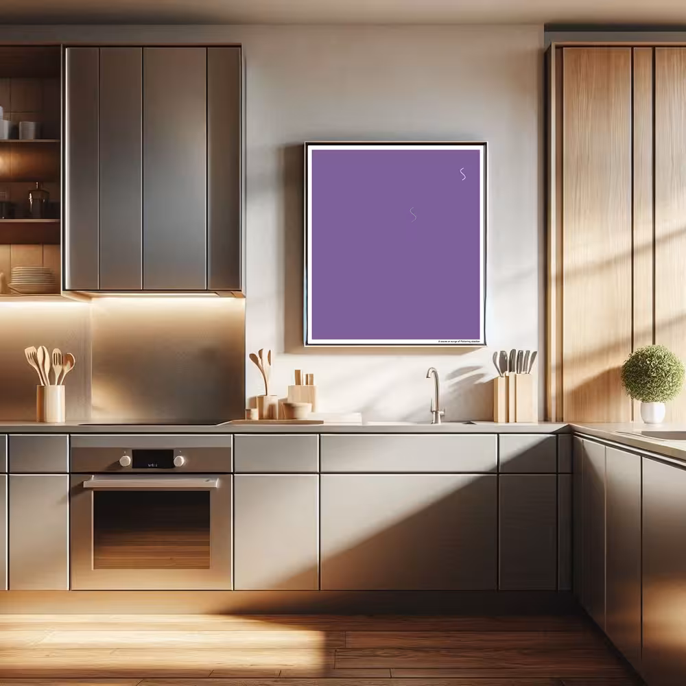 2 waves on surge of flickering obsidian in room setting