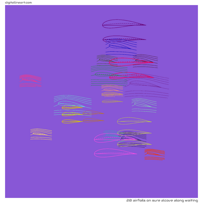 Sure Alcove along Waiting — 20 airfoils