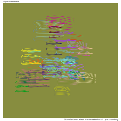 What the Toasted Atoll up Extending — 32 airfoils