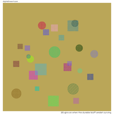 When the Durable Bluff amidst Curving — Ajiro, 25 elements