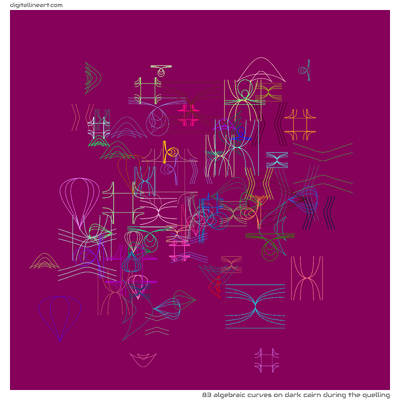 Dark Cairn During the Quelling — 83 algebraic curves