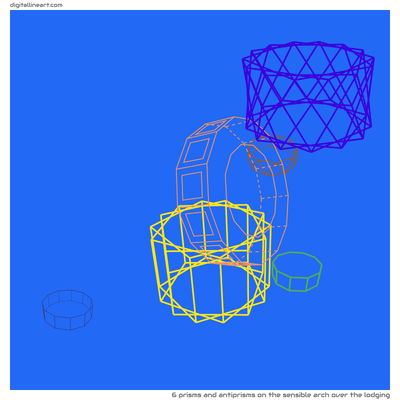 The Sensible Arch over the Lodging — 6 prisms and antiprisms