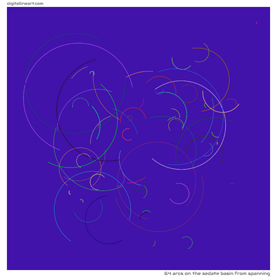 The Sedate Basin from Spanning — 64 arcs
