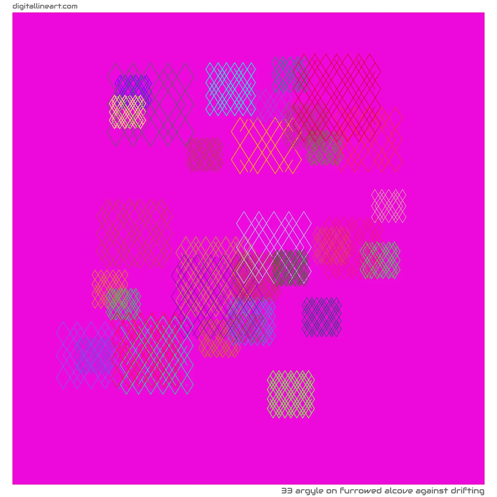 Furrowed Alcove Against Drifting — Argyle, 33 elements