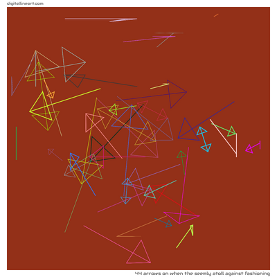 When the Seemly Atoll Against Fashioning — 44 arrows