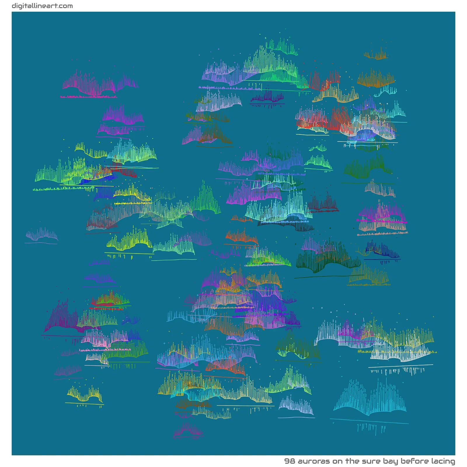 The Sure Bay before Lacing — 98 auroras