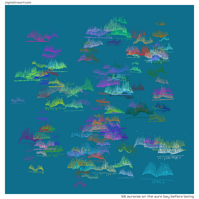 The Sure Bay before Lacing — 98 auroras