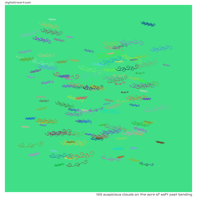 The Acre of Soft past Bending — 123 auspicious clouds