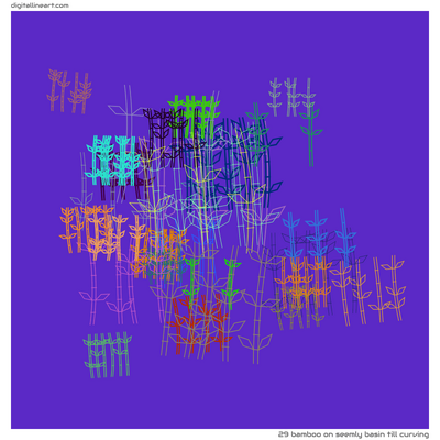 Seemly Basin till Curving — Bamboo, 29 elements