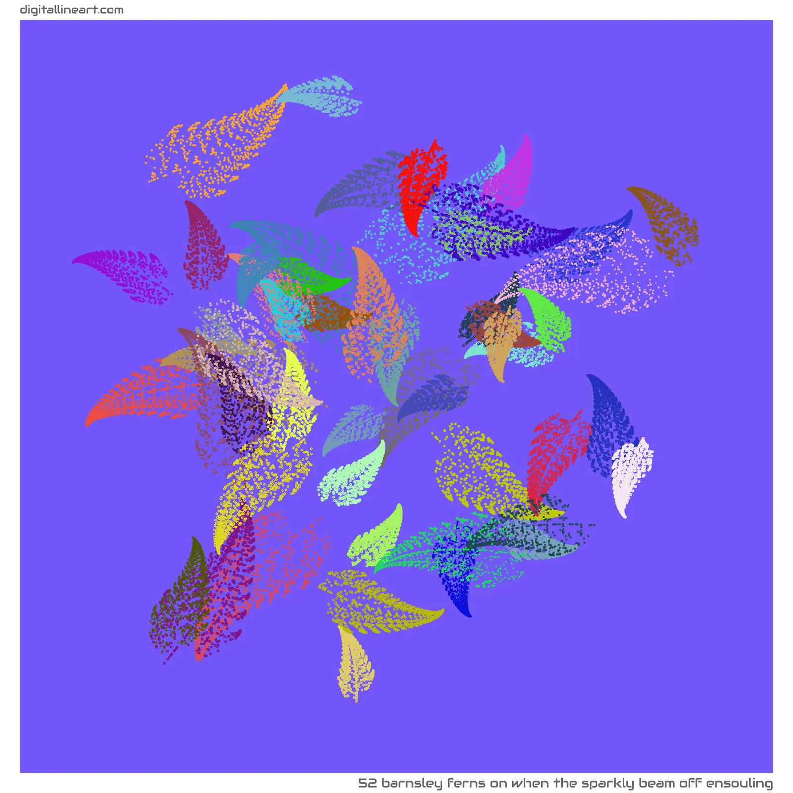 When the Sparkly Beam off Ensouling — 52 Barnsley ferns