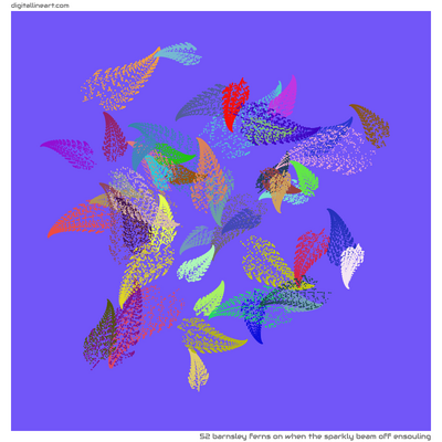 When the Sparkly Beam off Ensouling — 52 Barnsley ferns