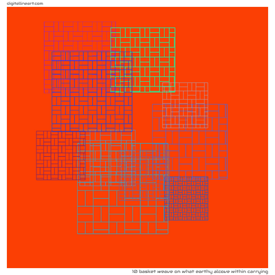 What Earthy Alcove within Carrying — Basket Weave, 10 elements